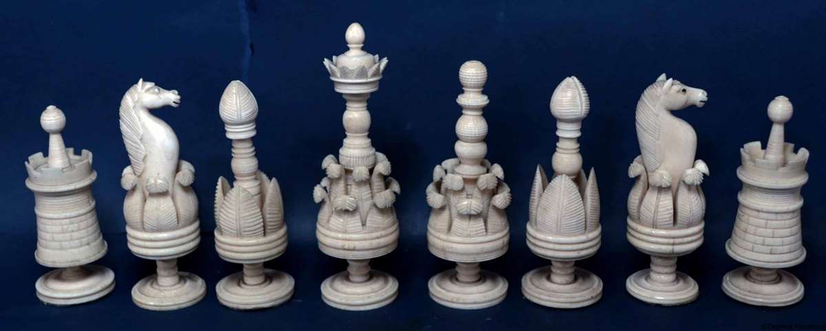 Antique Chess Set