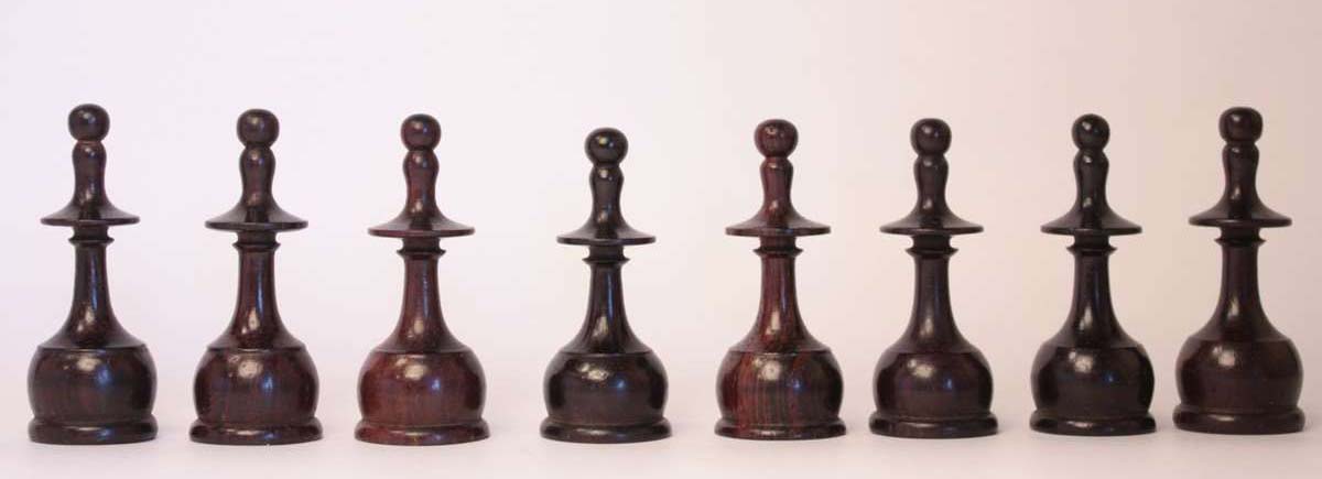 Antique Regence Chess Set