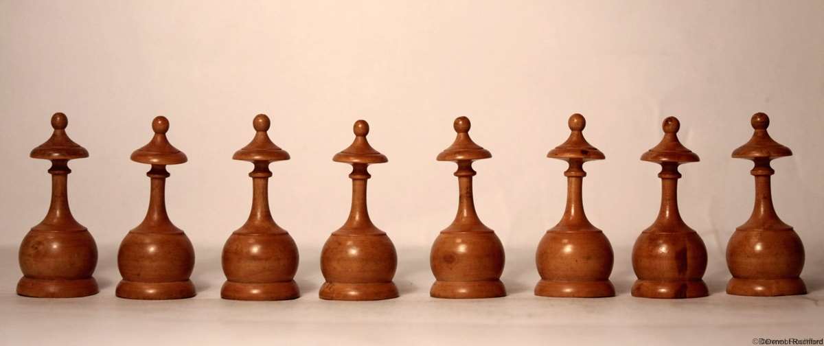 Antique Regency Chess Set