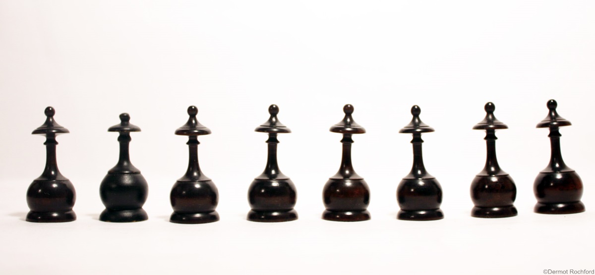 Antique Regency Chess Set