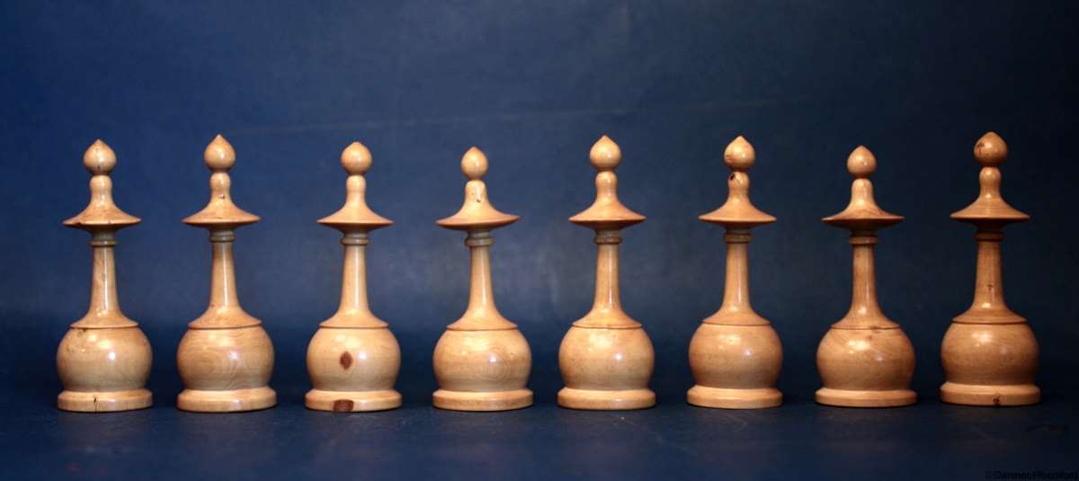 Antique Regency Chess Set