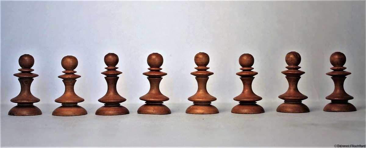 Antique Rowbotham Chess Set