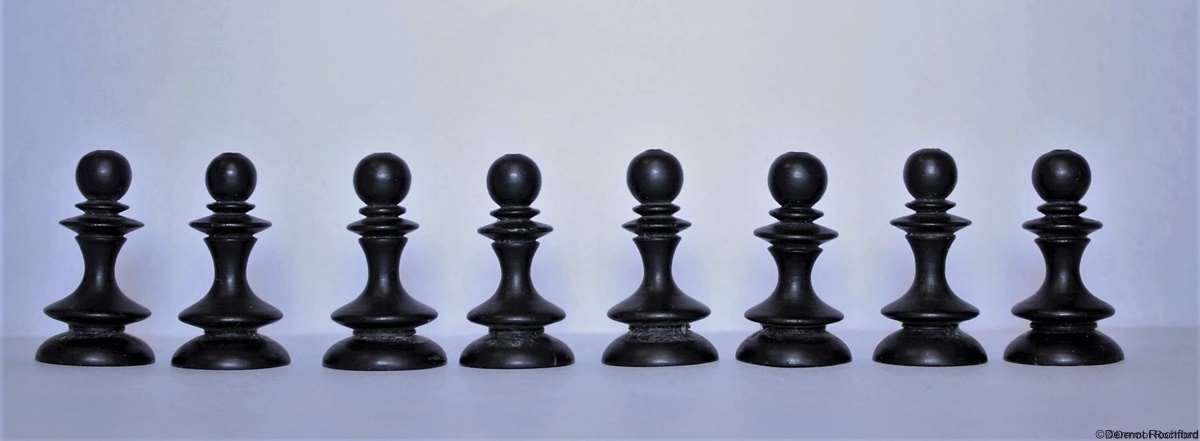 Antique Rowbotham Chess Set