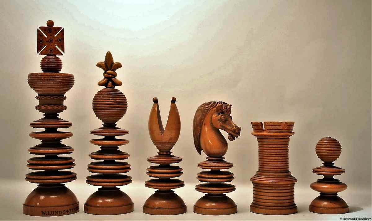 Antique Chess Set