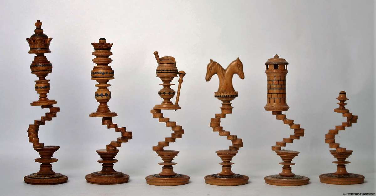 Antique Chess Set