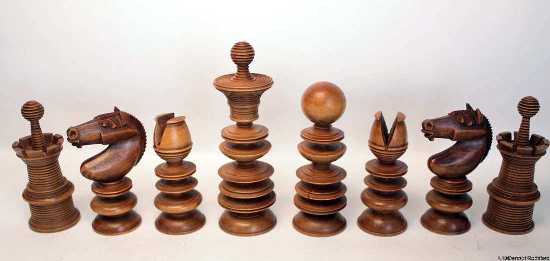 Antique Chess Set