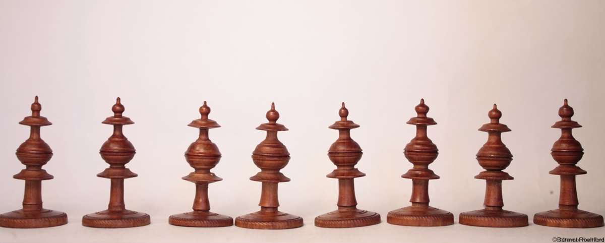 Antique Toy Chess Set