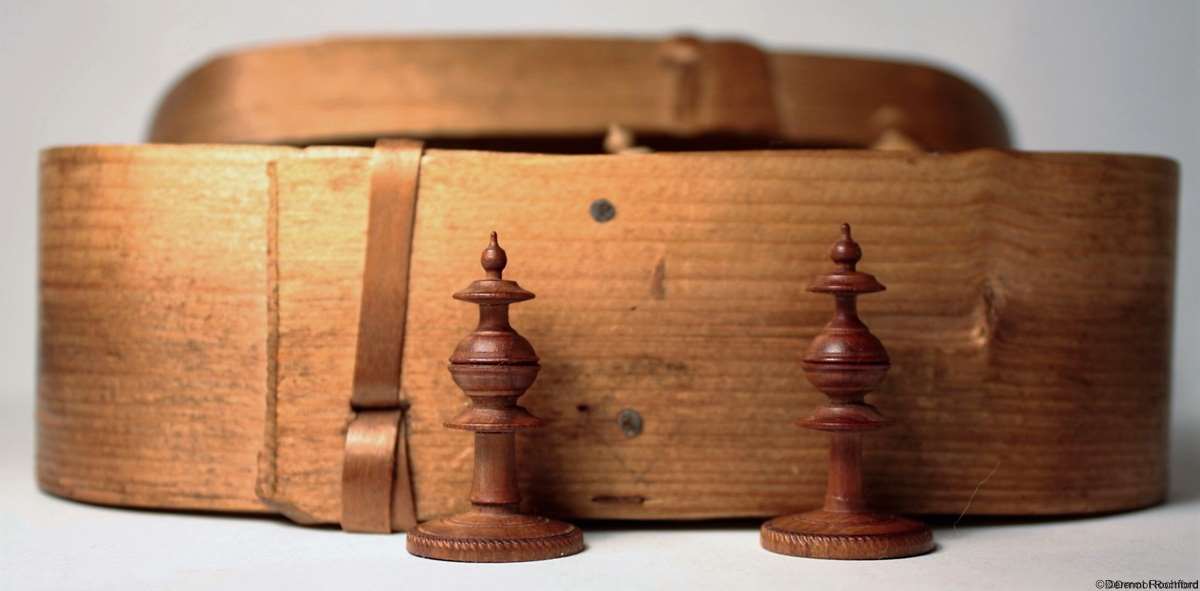 Antique Toy Chess Set