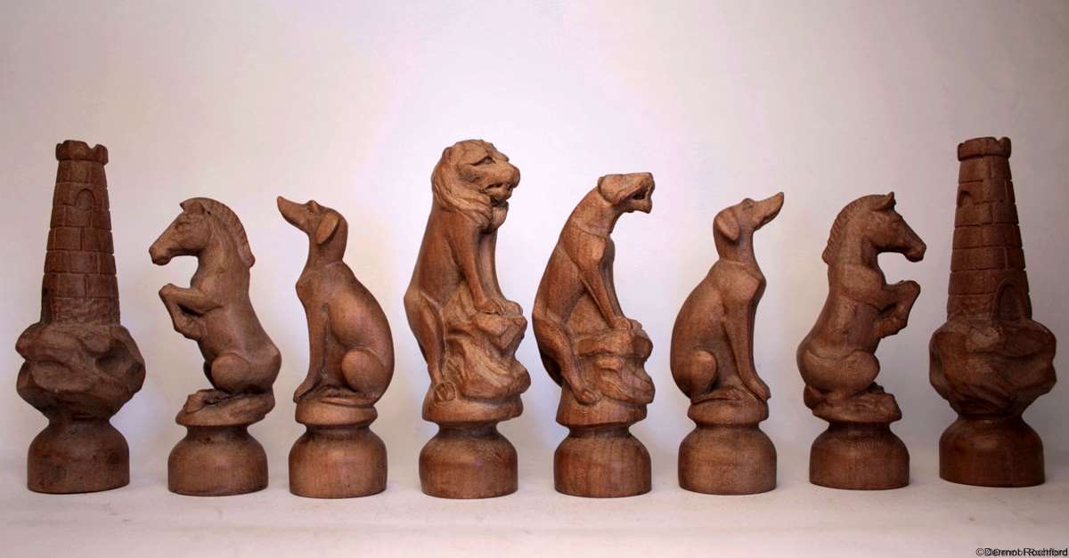 Antique Chess Set