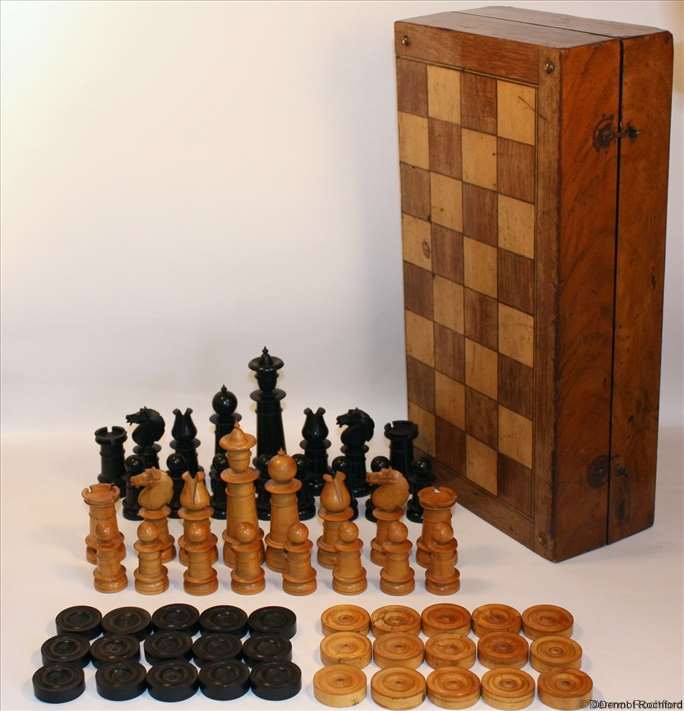 Antique Chess Set