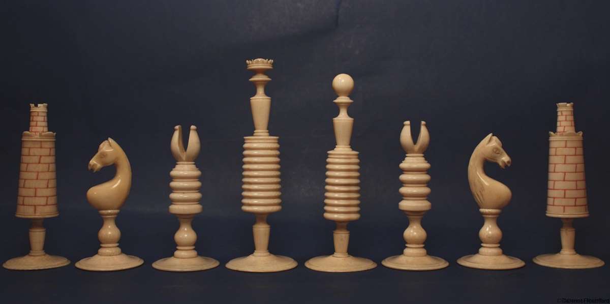 Antique Chess Set