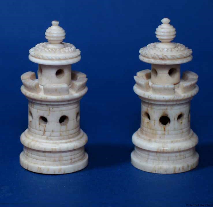 Antique Whitty Chess Set