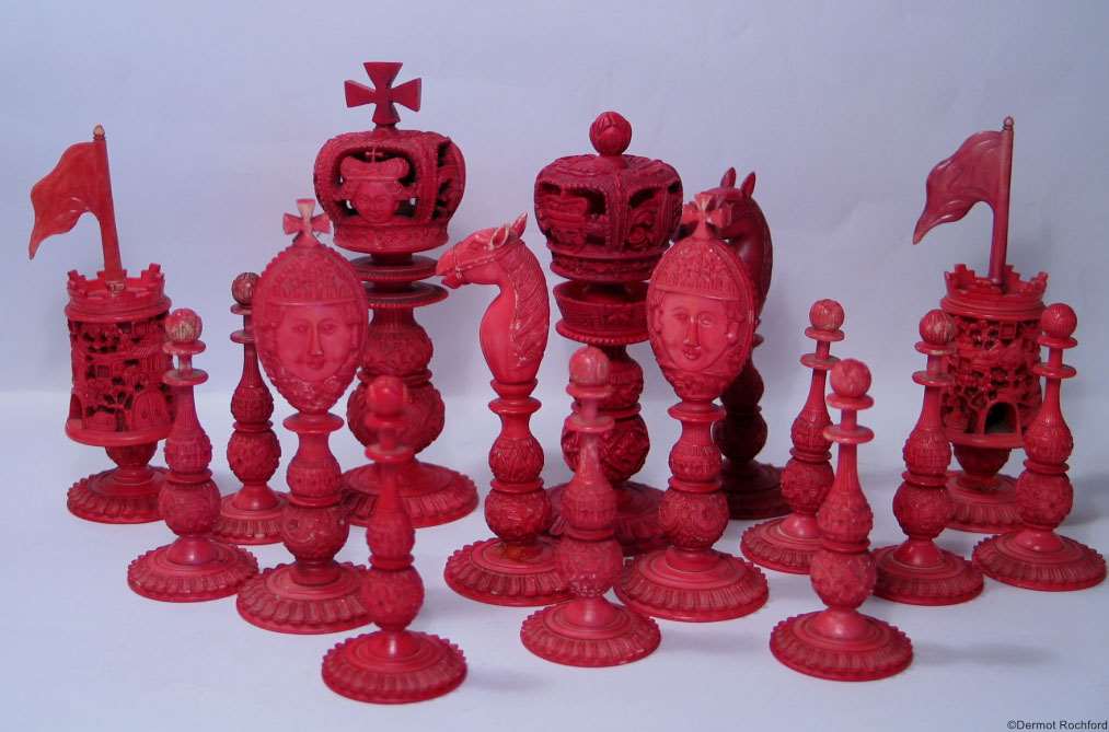 Antique Chess Set