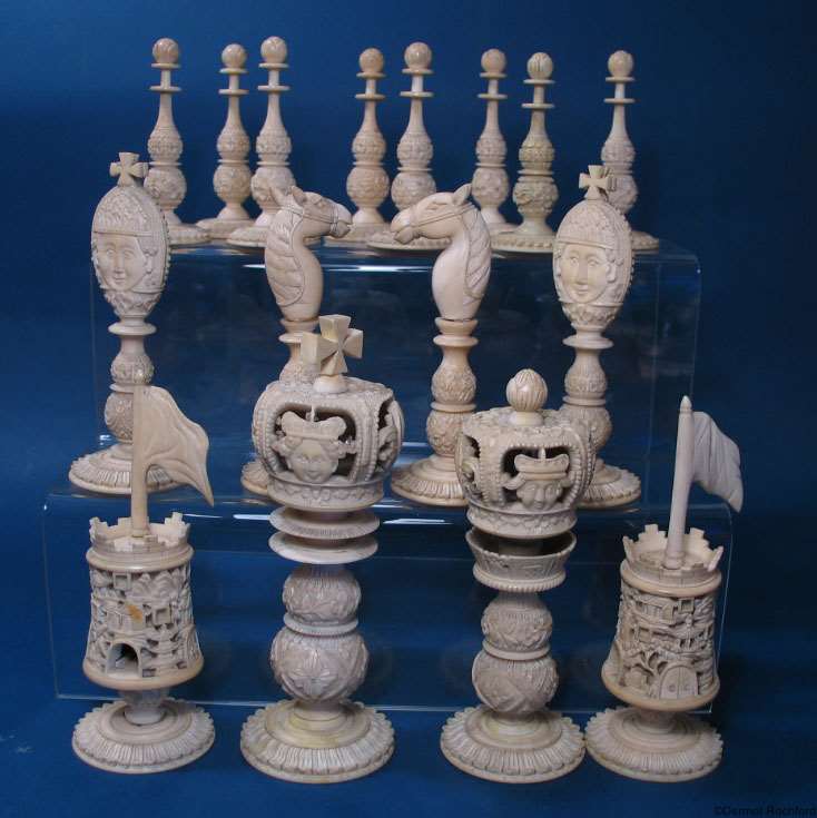 Antique Chess Set