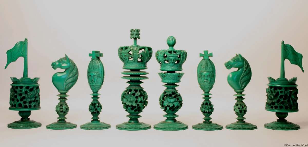 Antique Chess Set