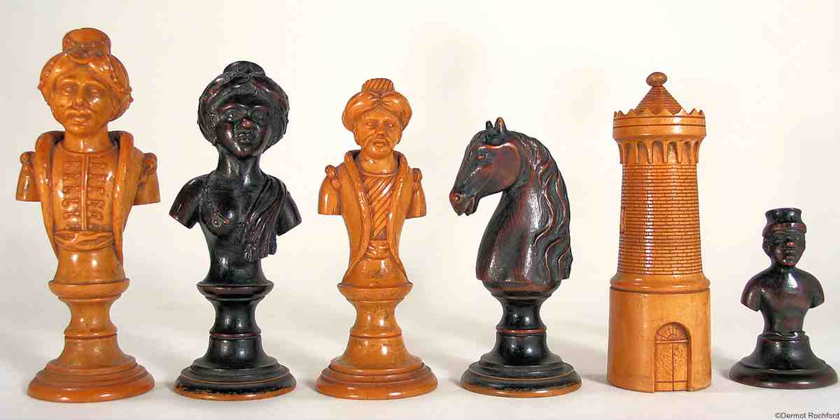 Antique Chess Set