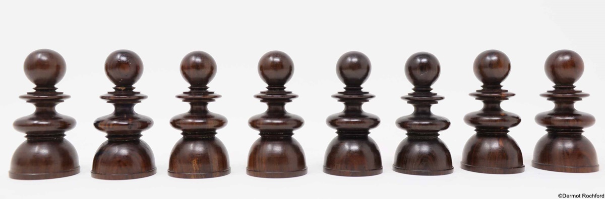 Antique Calvert Chess Set