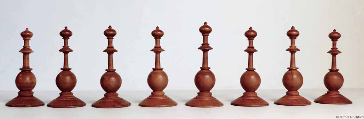 Antique Dutch Chess Set