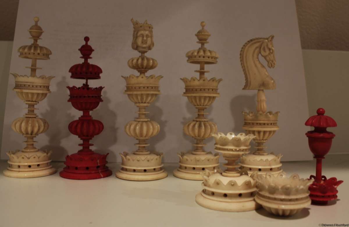 Antique Chess Set