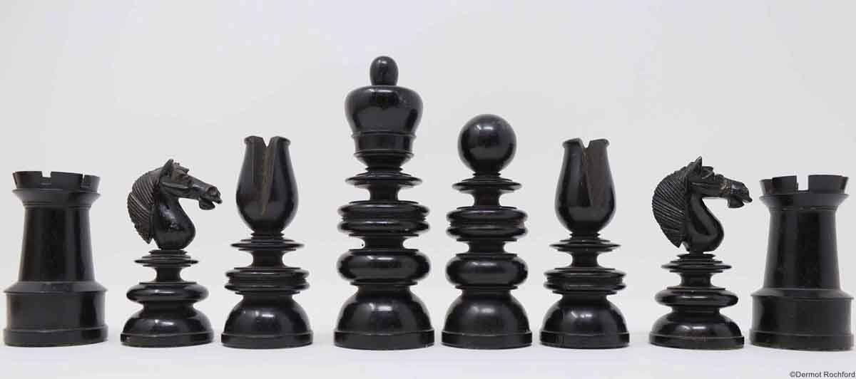 Rare Jaques St. George Chess Set