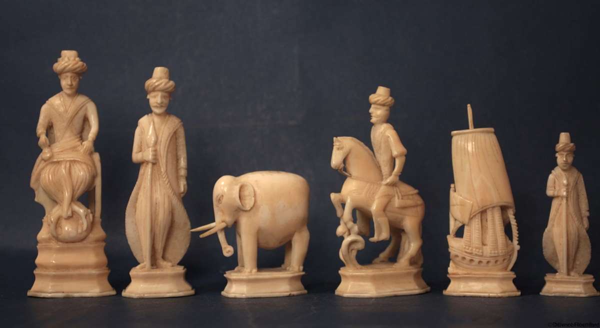 Antique Chess Set