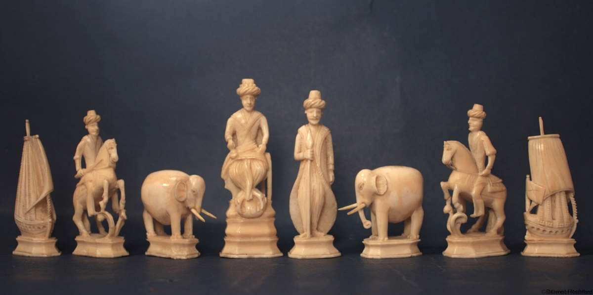 Antique Chess Set