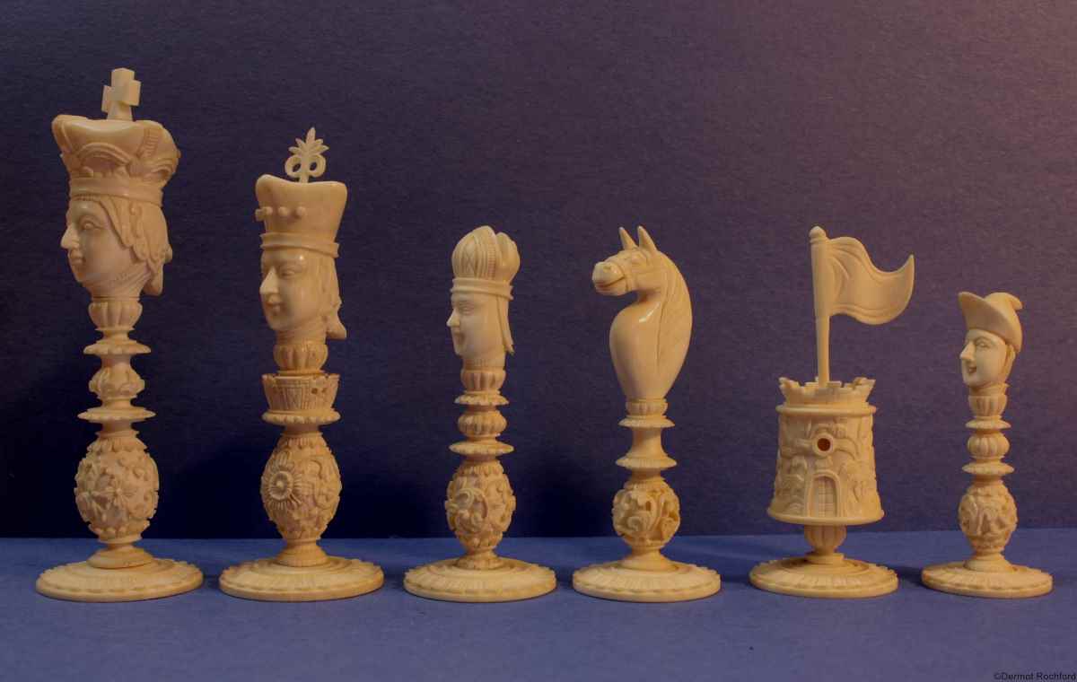 Antique Chess Set