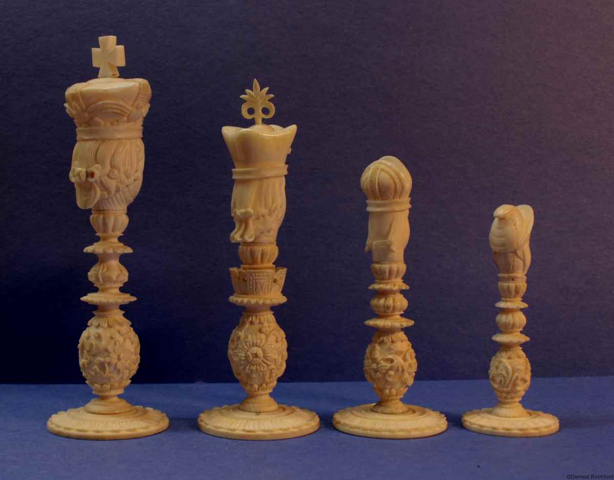 Antique Chess Set