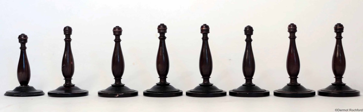 Antique German Chess Set