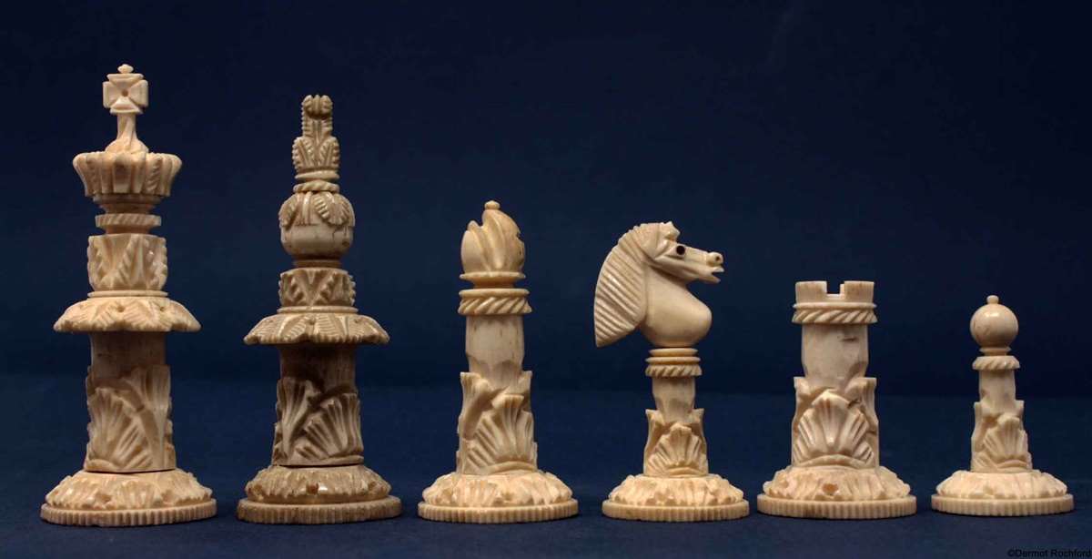 Prince of Wales Antique Chess Set