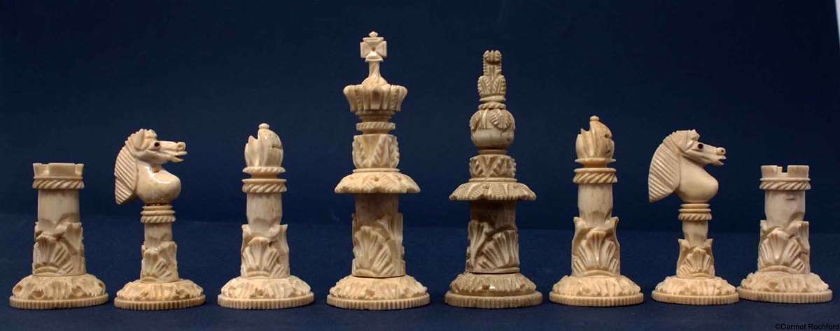 Prince of Wales Antique Chess Set