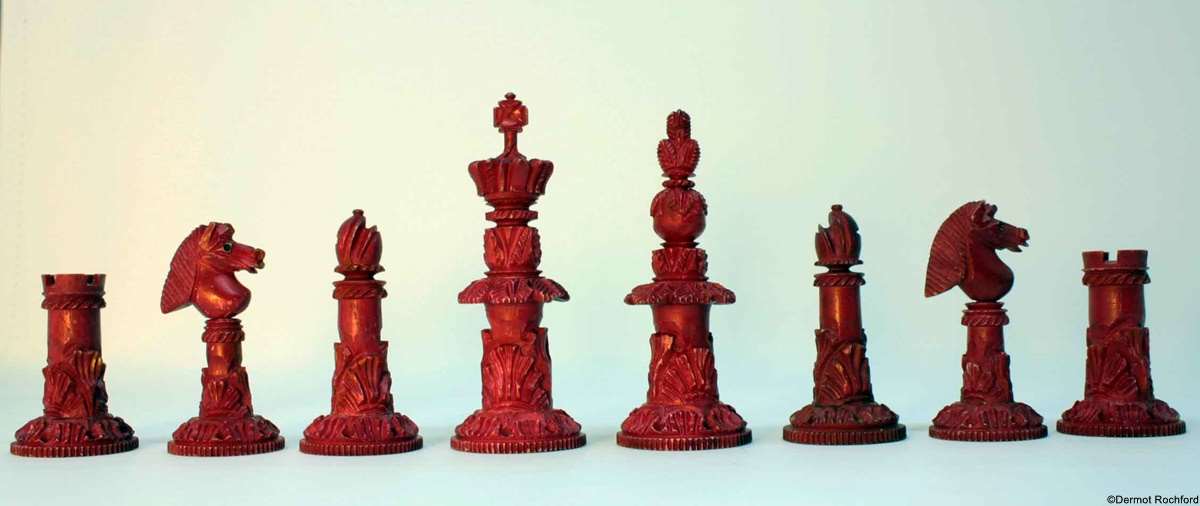 Prince of Wales Antique Chess Set
