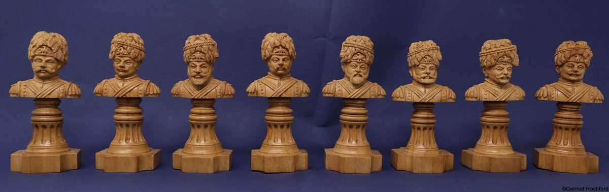 Napoleon Bust Chess Set