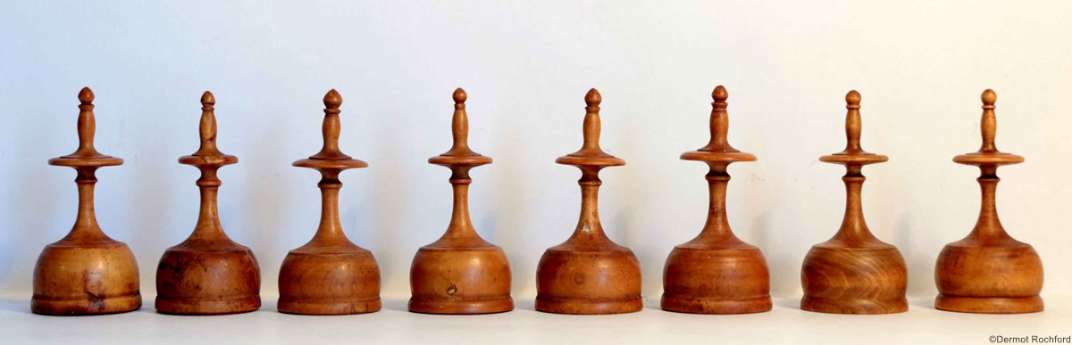 Antique French Regence Chess Set