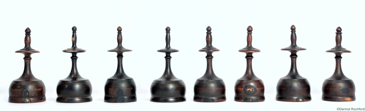 Antique French Regence Chess Set