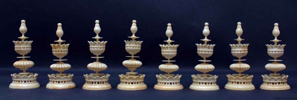 Antique Edel_ Chess Set