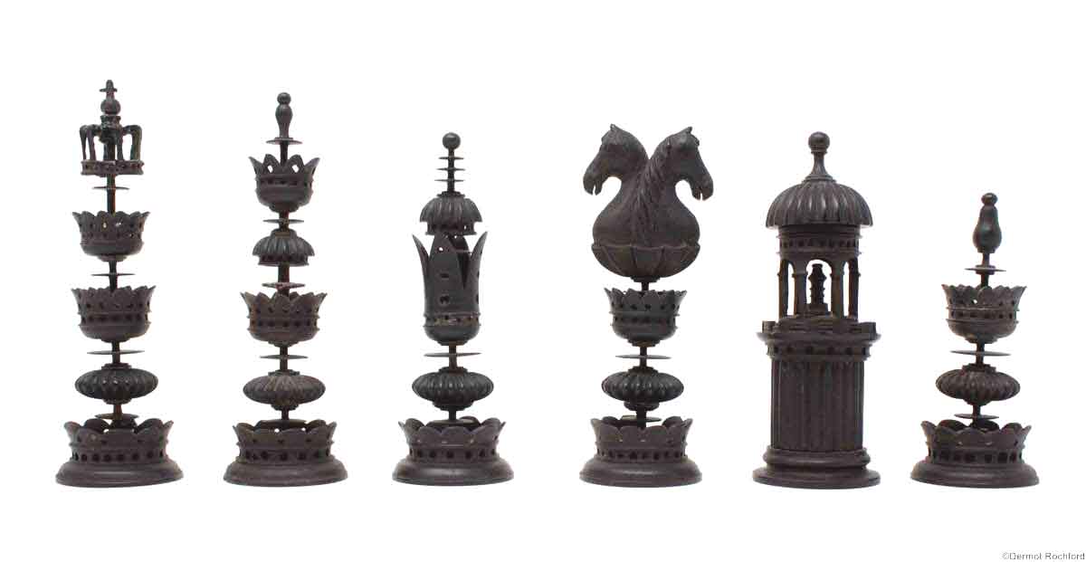 Antique Edel_ Chess Set
