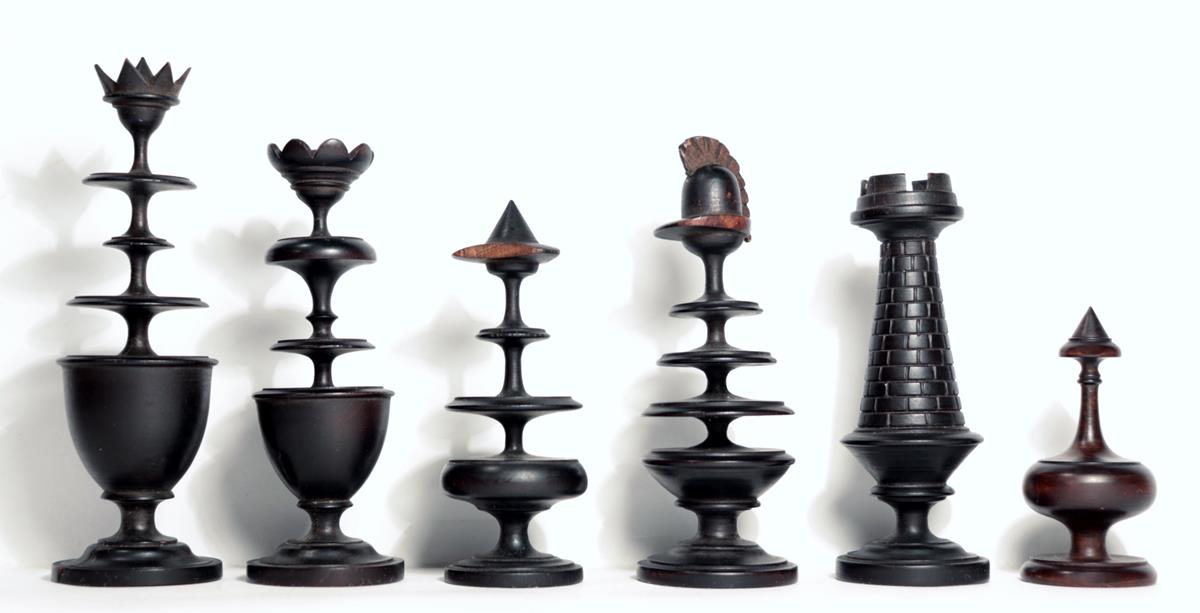 Antique french Chess Set