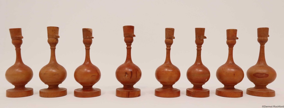 Antique French Chess Set