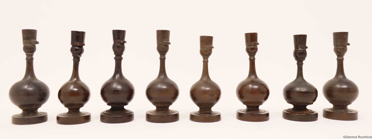 Antique French Chess Set