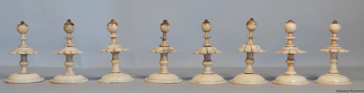 Antique Jaques Chess Set