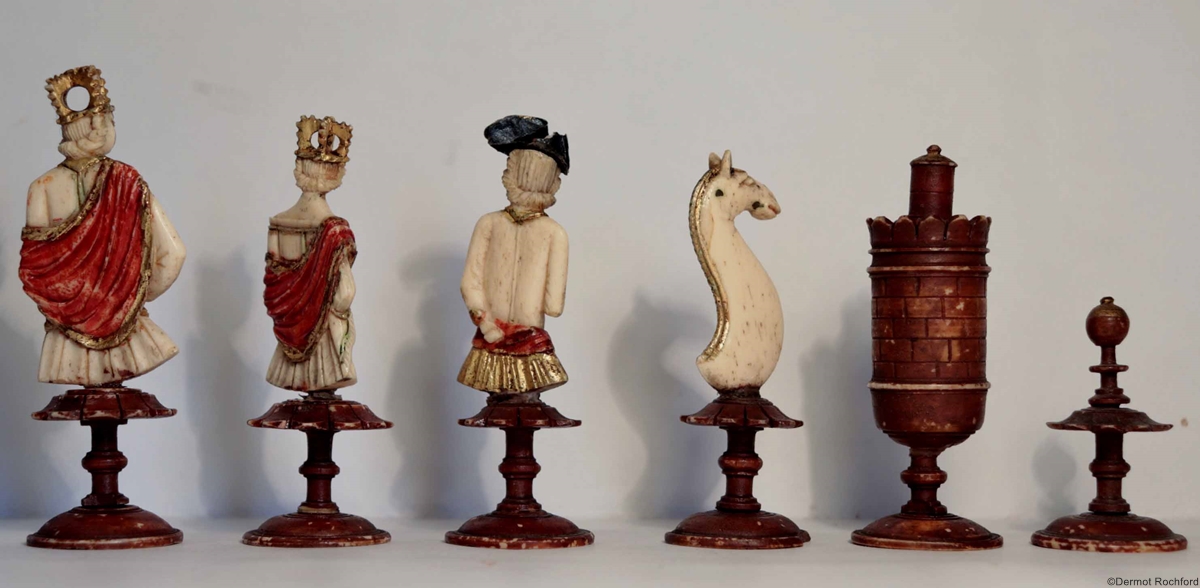 Antique Jaques Chess Set