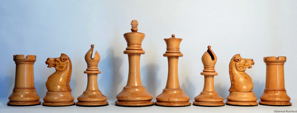 Antique Jaques Chess Set