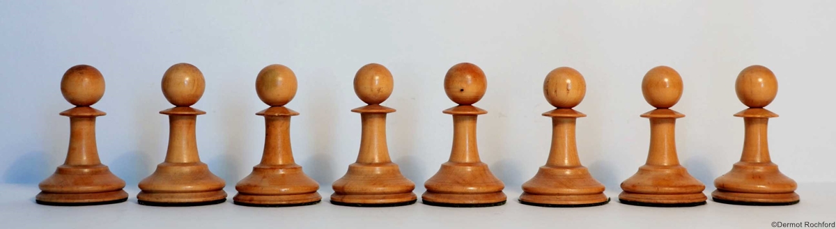 Antique Jaques Chess Set