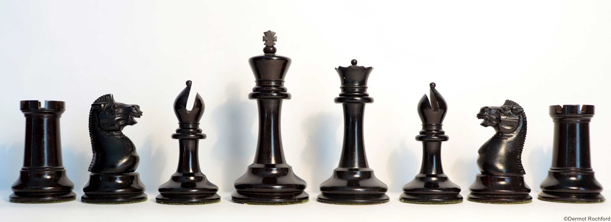 Antique Jaques Chess Set