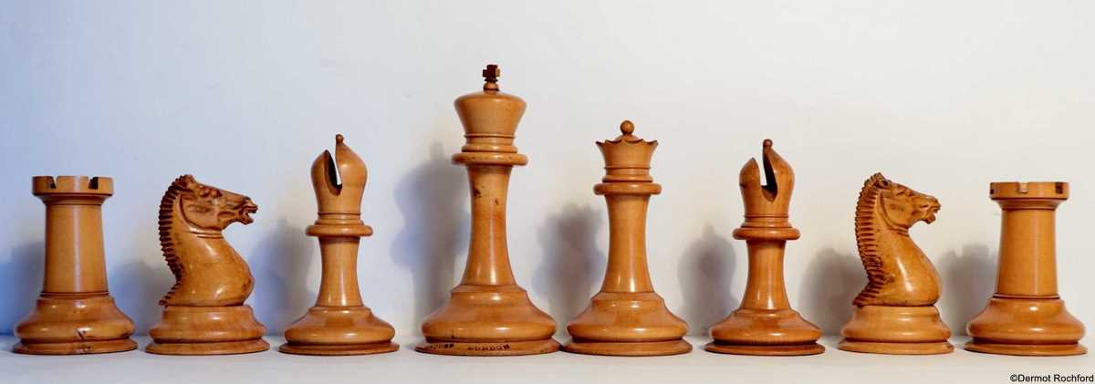 Antique Jaques Chess Set