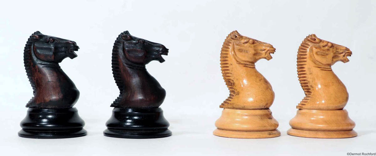 Antique Jaques Chess Set