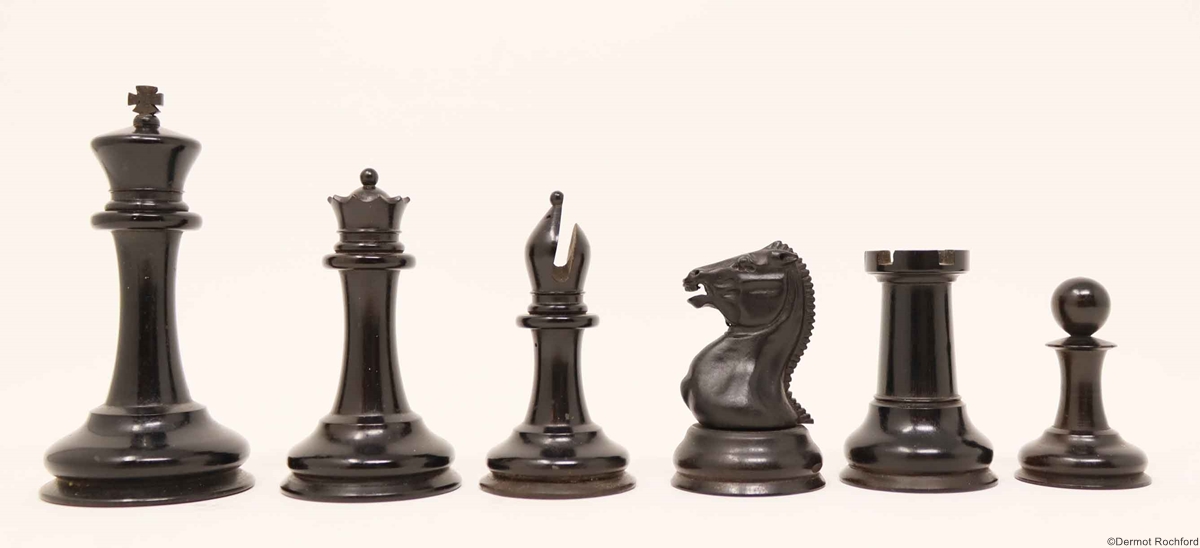 Antique Jaques chess set