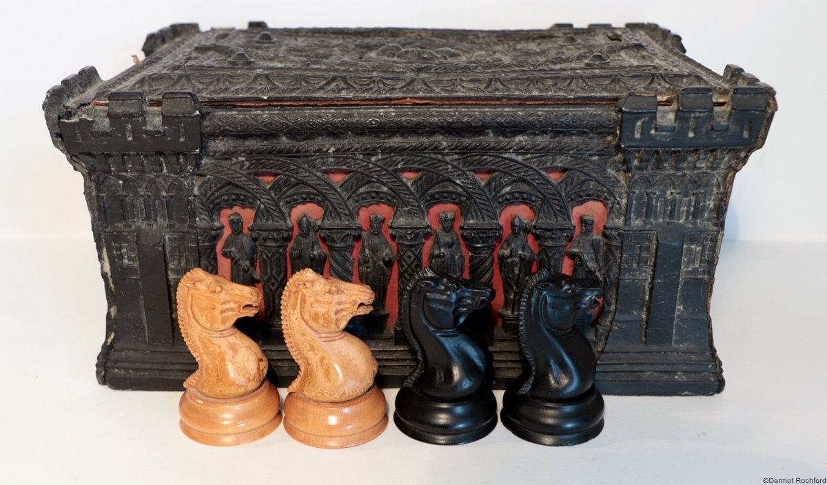 Antique Jaques Chess Set