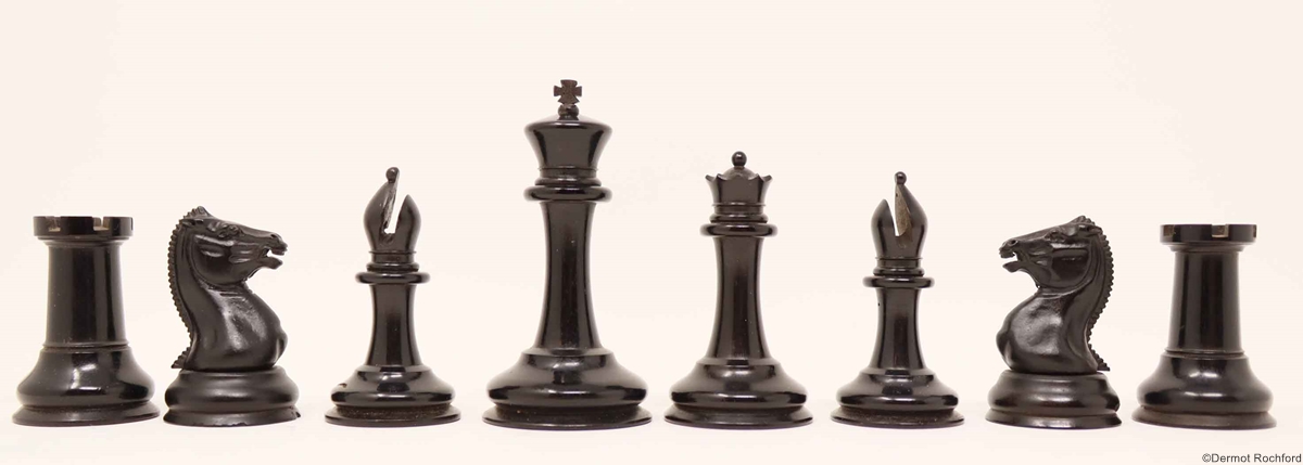 Antique Jaques Chess Set